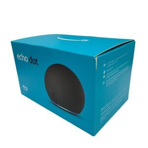 Amazon Echo Dot (4th Gen) Smart Speaker with Alexa B7W64E – Charcoal